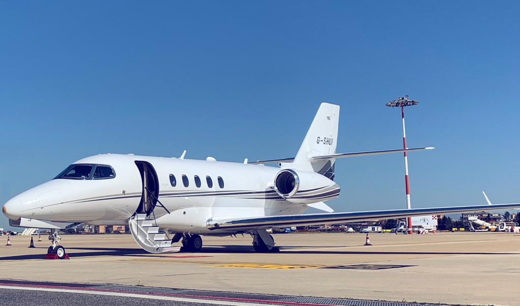 Cessna Citation C68A Latitude (G-SHUI) - Air Charter Scotland